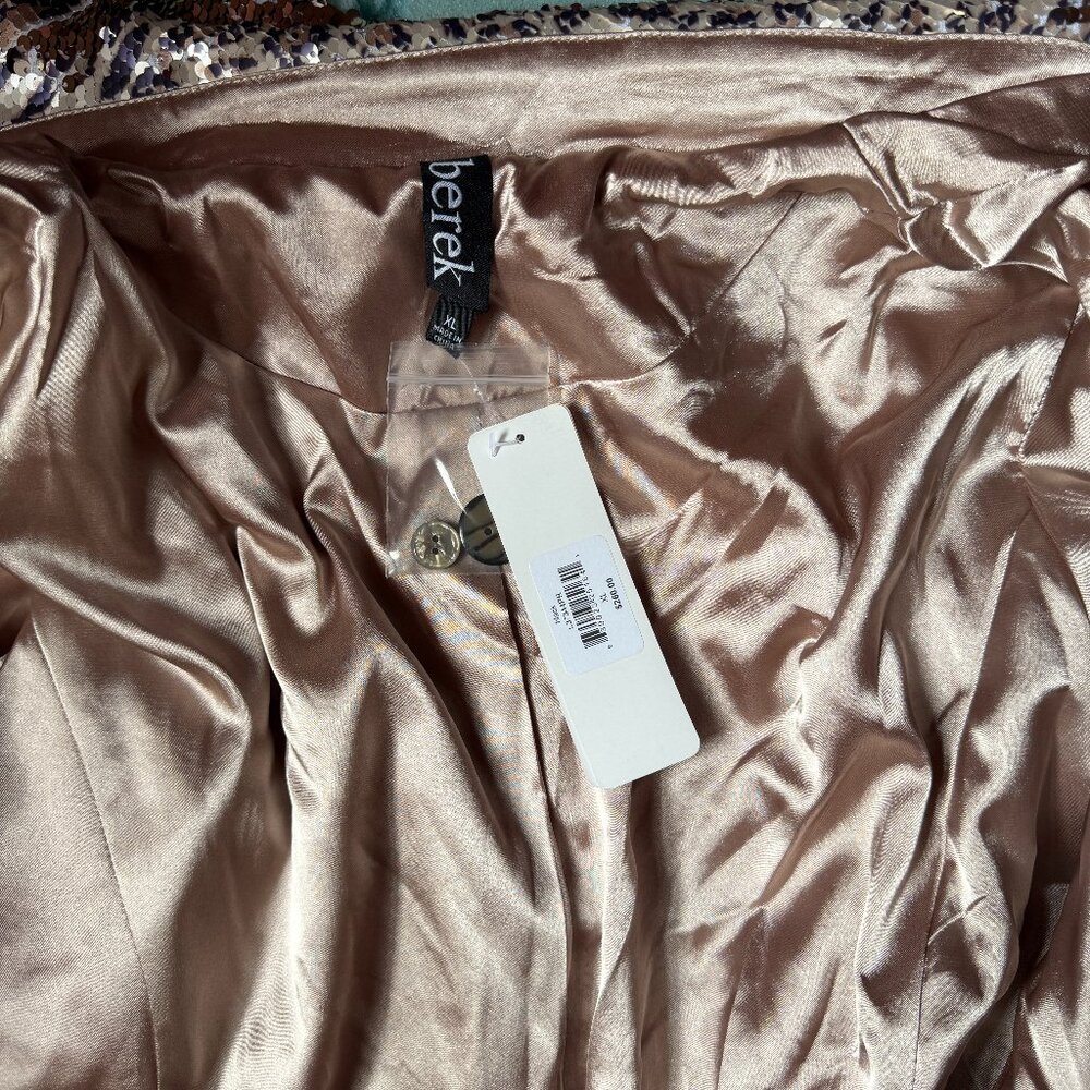 BEREK leopard/animal print Blazer - Picture 7 of 8